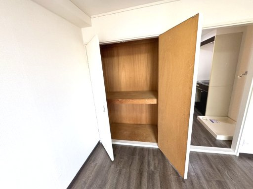 ｂｌａｎｃｈｅ牧野の収納|2段に分かれているので、使いやすい収納ですね