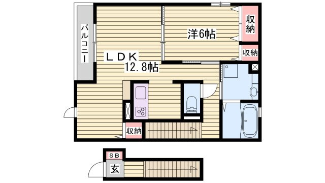 エルヴィータⅣの間取り