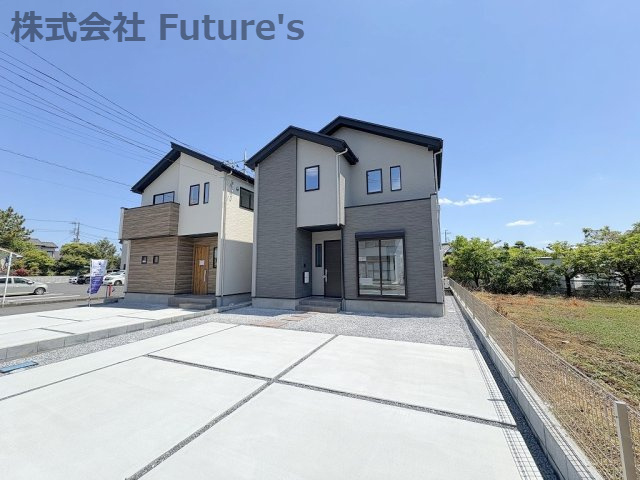 三郷市高州4丁目　新築戸建　全3棟　3号棟の外観|敷地面積47坪の広々とした邸宅です