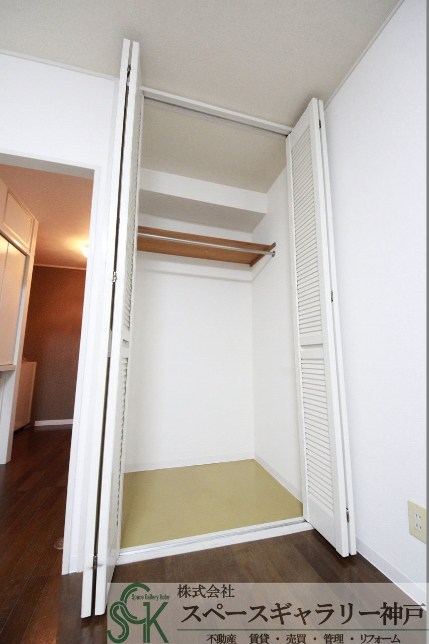 ジュネス福田の収納|※お部屋により仕様が異なる場合があります。
