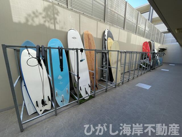 ヴェレーナグラン茅ヶ崎東海岸のその他共用部分| サーフボード置場