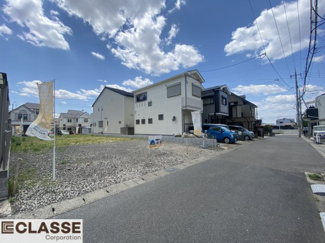 【前面道路含む現地写真】 | 城陽市平川山道2区画A号地　売土地　建築条件付き