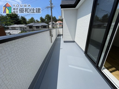【バルコニー】 | 新築戸建　神戸市垂水区神陵台　