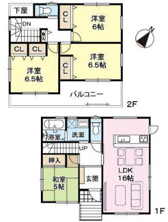 【間取り】 | 新築戸建　神戸市垂水区神陵台　 | ４ＬＤＫ