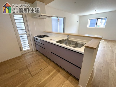 【キッチン】 | 新築戸建　神戸市垂水区神陵台　