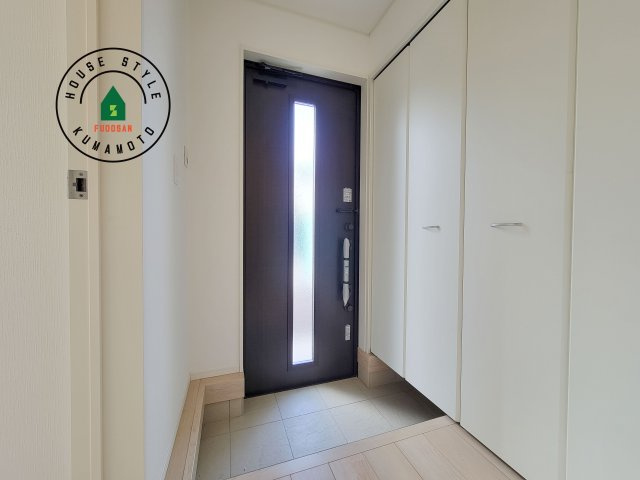 宇土市宮庄町第1-2棟（2号棟）の防犯設備|二重ロックでしっかり防犯対策ができます。