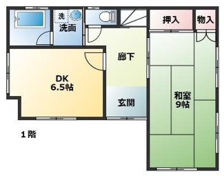 【間取り】 | 村上（入山瀬）戸建