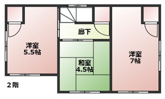 【間取り】 | 村上（入山瀬）戸建