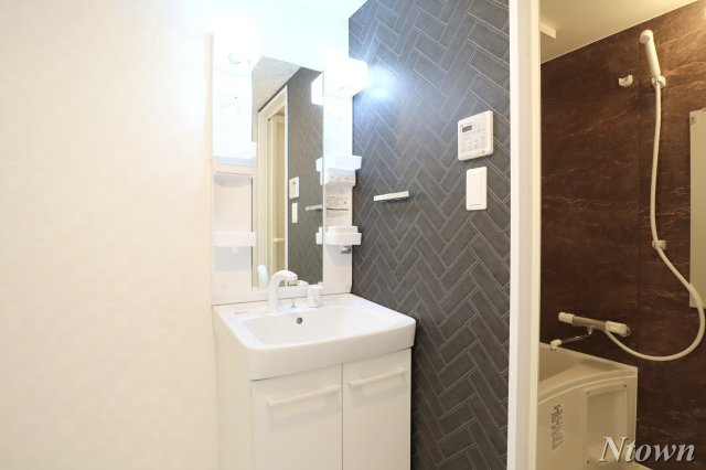 【洗面所】 | S-RESIDENCE上前津South | コンパクトで使いやすい洗面所