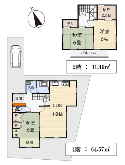 【間取り】 | 3SLDKは、サービスルーム、3つの居室、リビングダイニングキッチンを備えた間取り。収納や趣味のスペースを確保しつつ、広々としたリビングで家族団らんを楽しめます。ファミリー層に非常に人気のある間取り。