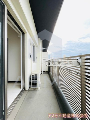 【バルコニー】 | S-FORT福島La luna | 同マンション別部屋　参考写真