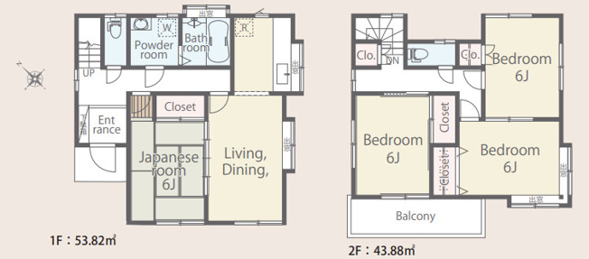 【間取り】 | 鴻巣市宮地2丁目　中古戸建