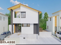 城陽市平川山道2区画B号地　売土地　建築条件付きの画像