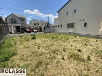 【前面道路含む現地写真】 | 城陽市平川山道2区画B号地　売土地　建築条件付き