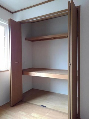 【収納】 | ラルジュ余戸　Ａ | ちょっとした収納スペースも充実しています