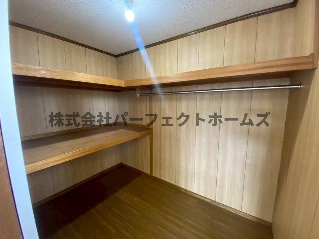 香里ヶ丘11丁目戸建　賃貸の収納|収納のためのスペースです