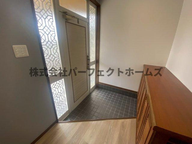 香里ヶ丘11丁目戸建　賃貸の玄関|毎日通る玄関はこちらです
