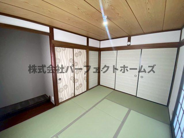 香里ヶ丘11丁目戸建　賃貸の和室|和室です