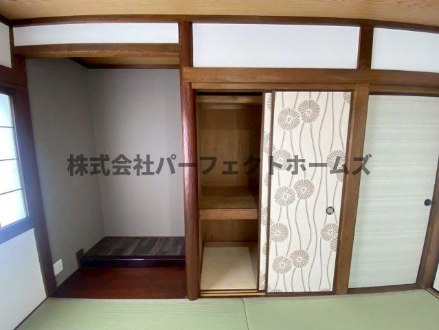 香里ヶ丘11丁目戸建　賃貸の収納|収納のためのスペースです