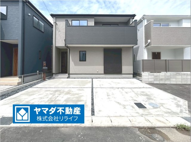 リーブルガーデン　一宮市今伊勢町本神戸　全6区画分譲の外観|■2号棟
■YAMADA電機の　ヤマダ不動産　株式会社リライフ　一宮店■
省エネ・耐震性◎の一建設の家。　
日本の風土に調和する木造軸組工法。フラット３５はＳＡを取得！１０年間の金利優遇あり！　