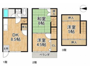 山科区椥辻中在家町　中古テラスハウスの画像