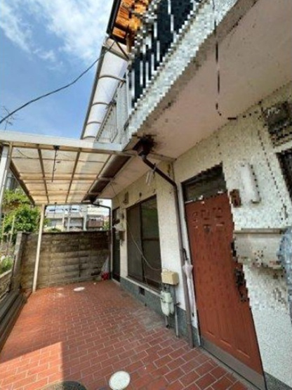【外観】 | 山科区椥辻中在家町　中古テラスハウス