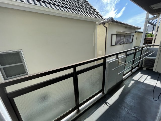 ウエストコート芦屋のバルコニー