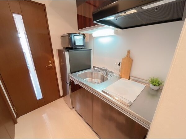 アスール江坂のキッチン