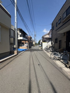 【前面道路含む現地写真】 | 4.5ｍの前面道路♪