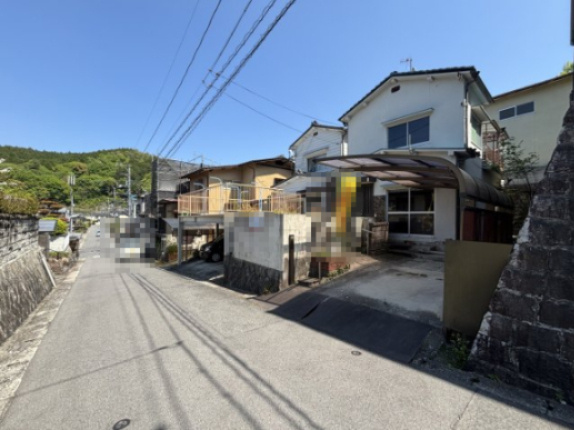中古戸建　相田3丁目の前面道路含む現地写真