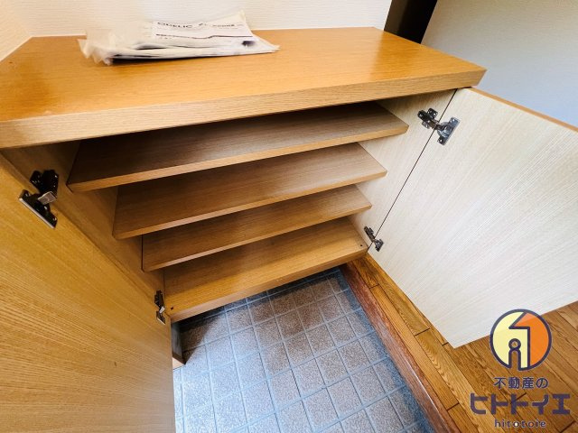 メゾネット山ノ井の収納|シューズボックスです♪