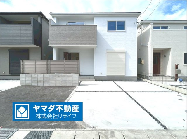 リーブルガーデン　一宮市今伊勢町本神戸　全6区画分譲の外観|■3号棟
■YAMADA電機の　ヤマダ不動産　株式会社リライフ　一宮店■
省エネ・耐震性◎の一建設の家。　
日本の風土に調和する木造軸組工法。フラット３５はＳＡを取得！１０年間の金利優遇あり！　