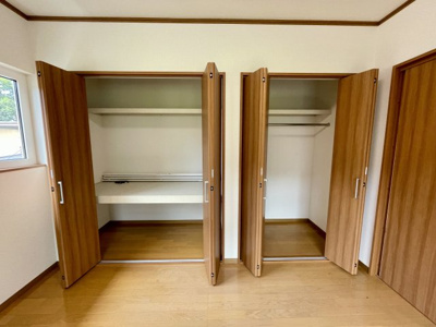 【収納】 | 中古戸建　米沢市東 | 家族の大事なお洋服もしっかり収納できますね♪