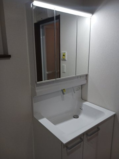 【独立洗面台】 | 越谷市下間久里　新築分譲住宅　全２棟