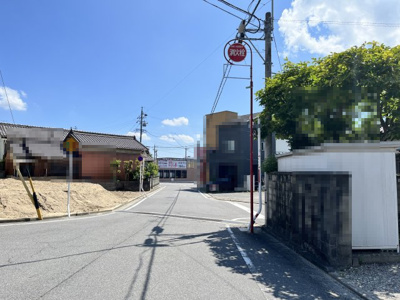 【前面道路含む現地写真】 | 岡崎市伊賀新町土地