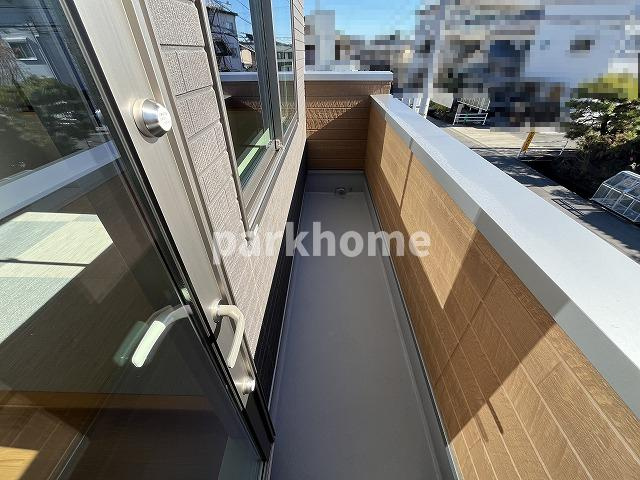 土佐市高岡町乙（西）新築住宅のバルコニー