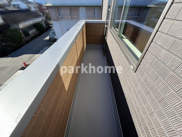 土佐市高岡町乙（西）新築住宅のバルコニー