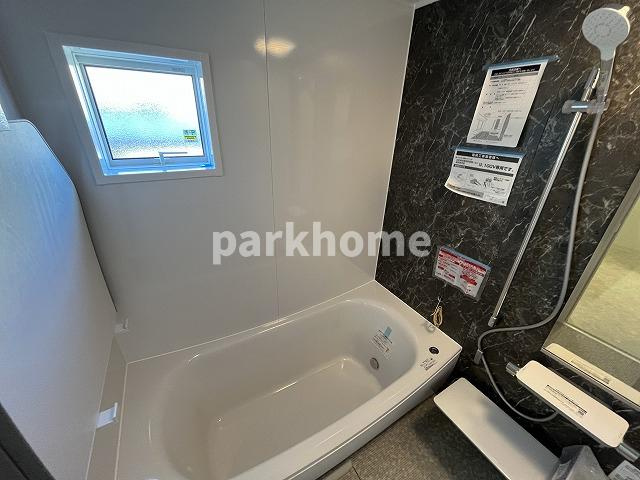 土佐市高岡町乙（西）新築住宅の浴室|お風呂で日々の疲れを落としましょう