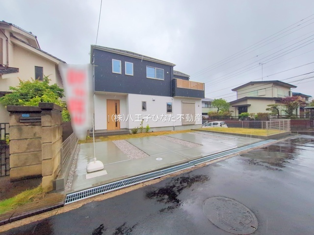 祝　成約済み　八王子市　絹ケ丘　新築戸建て　９期の外観|～仲介手数料無料☆八王子ひなた不動産～　八王子市絹ケ丘　新築戸建て
