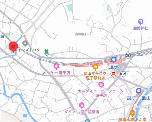 ソレイユドールの地図