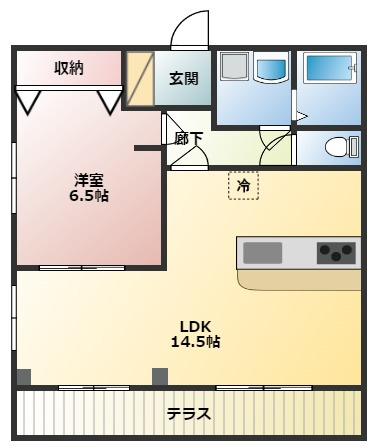 アイプレイス志木の間取り