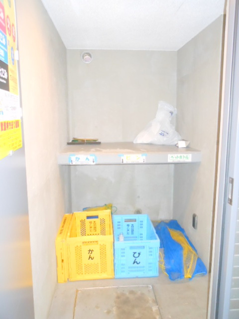 メイクスデザイン平和島のその他共用部分|曜日時間関係なくゴミ出し可能な敷地内ゴミ捨て場！