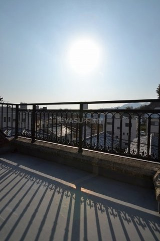 広島市西区己斐西町の賃貸マンションのバルコニー