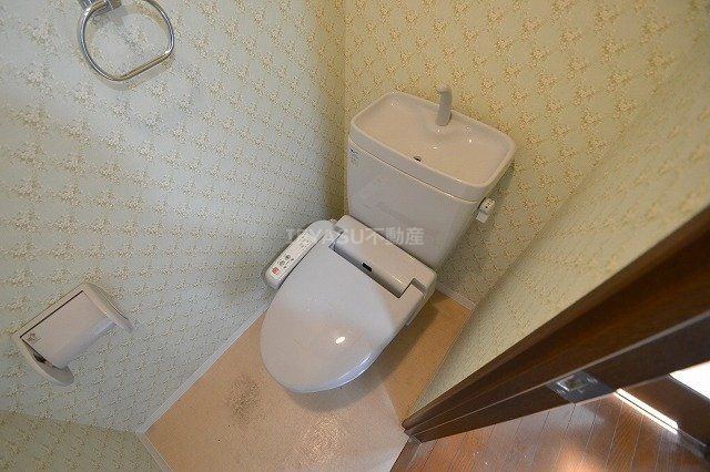 広島市西区己斐西町の賃貸マンションのトイレ