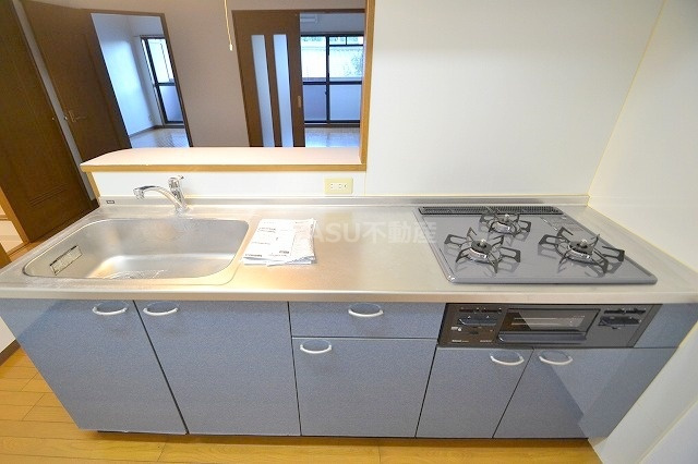 広島市西区己斐上２丁目の賃貸マンションのキッチン