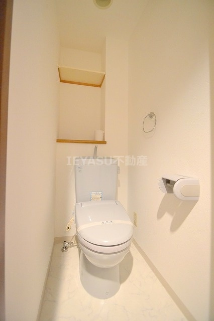 広島市西区己斐上２丁目の賃貸マンションのトイレ