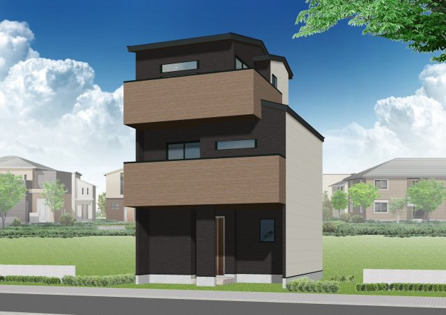 【新築戸建】向日市寺戸町飛龍「東向日駅」3LDK