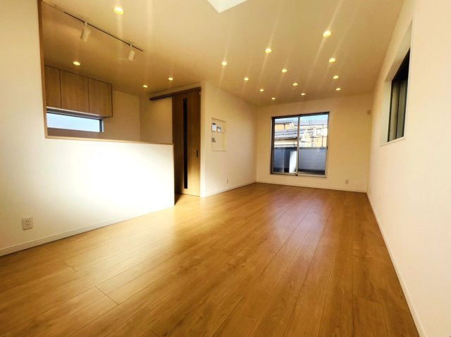 【新築戸建】向日市寺戸町飛龍「東向日駅」3LDKの居間・リビング