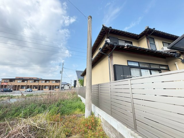 八女市蒲原売地の前面道路含む現地写真