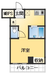 UTレジデンス六甲【弊社管理物件】の間取り